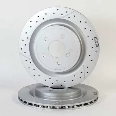 A 45 AMG Bremsscheiben Satz Hinterachse A-Klasse W176 Original Mercedes-Benz NEU - Bild 1 von 2