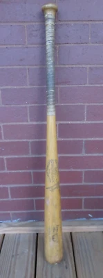 Bate de béisbol modelo personal vintage 302 Rocky Bridges Adirondack roble blanco 34" Foto 1 de 4