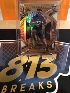 2021 Panini Gold Standard Rhamondre Stevenson /49 Rookie Card RC No 136 Patriots