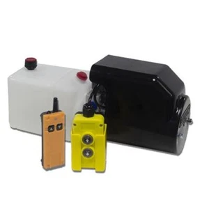 Flowfit 12 V DC einwirkendes Hydrauliknetzteil, Tank & Funkfernbedienung, 1,6 KW - Bild 1 von 8