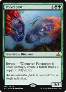 MTG - POLYRAPTOR - Rivals of Ixalan (M) - Picture 1 of 1