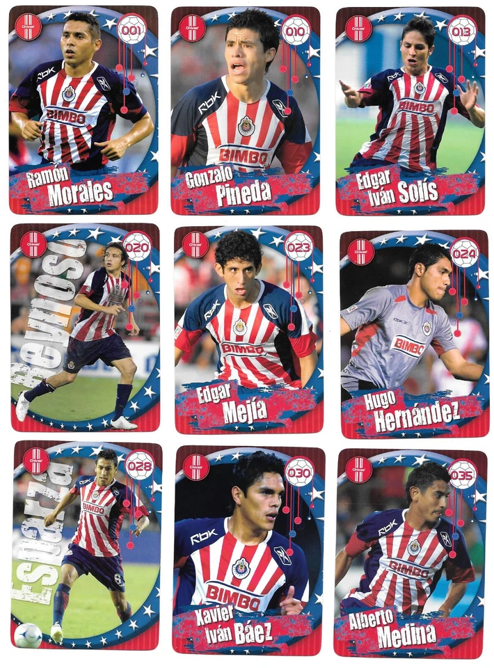 2009-2010 Imagics Mexican Mexicano Futbol Football Soccer Cards - You Pick - Image 1 of 1