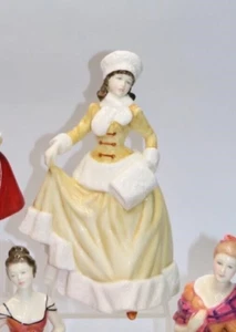 Royal Doulton England Natasha HN4154 Pretty Girl Figurine 1999 - Imagen 1 de 10
