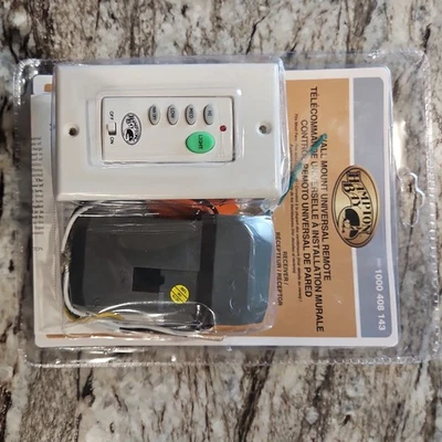 Hampton Bay Wall Mount White Universal Ceiling Fan Switch# 1000408143| Sealed - Image 1 of 2