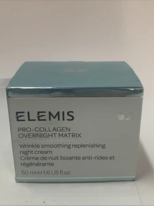 ELEMIS PRO COLLAGEN OVERNIGHT MATRIX 50 ml 1,6 oz CREMA ANTIRUGHE ORIGINALE - Foto 1 di 8