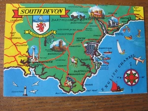 Touristenkarte: South Devon - Bild 1 von 1