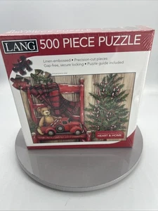 Rompecabezas Lang Bear in Chair Susan Winget Art 500 piezas nuevo sellado - Imagen 1 de 2