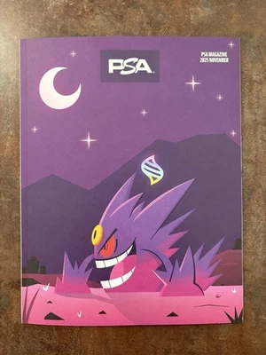 Collector’s Club PSA Magazine November 2025 Issue Pokemon Mega Gengar Cover Foto 1 de 2