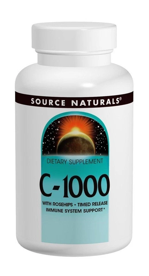 Source Naturals, Inc. Vitamina C-1000 con rosa mosqueta 1000 mg liberación programada 50 Foto 1 de 1