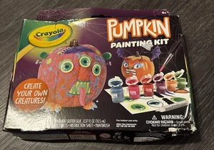 Crayola Create Your Own Creatures Pumpkin Painting Kit Halloween Pumpkins - Picture 1 of 5