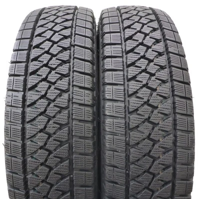 2 x BRIDGESTONE 195/75 R16C 107/105R Blizzak W810 Winterreifen 2018 11mm - Bild 1 von 4