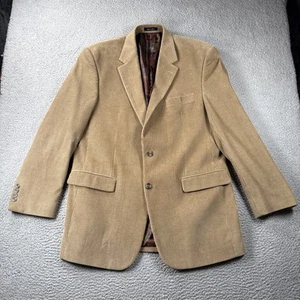 Blazer de pana Lauren Ralph Lauren para hombre 42L largo abrigo deportivo forrado de cachemira - Imagen 1 de 17