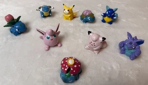 Lote de 9 figuras vintage Pokemon lápiz topper, juguetes antiguo Japón Tomy goma, dibujos animados - Imagen 1 de 10