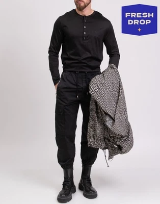 Pantalón cargo Balmain it46 us36 s cintura alta recortado hecho en Italia PVP €1290 Foto 1 de 4