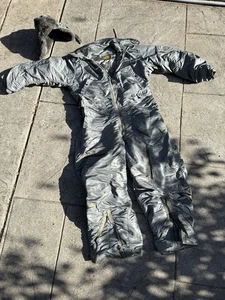 COVERALL FLYING SUIT TYPE CWU-1/P MIL-C-25786 (USAF) MEN'S Size M, 1958, Helmet! - Picture 1 of 22