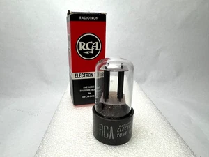 Placas negras acanaladas RCA 6SN7 GTB. Bottom D Getter 3.000/3.200 umhos (B) - Imagen 1 de 6