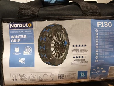 2 Chaînes neige composite frontales NORAUTO WINTER GRIP F130 - Imagen 1 de 4