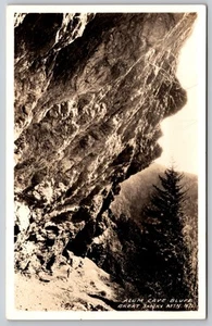 RPPC Alum Cave Bluff Great Smoky Mountains Tennessee - Foto 1930-1950 Postal - Imagen 1 de 3
