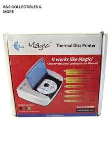 NEW MAGIC THERMAL DISC PRINTER FOR CD & DVD MODEL: EZDMTP, COMPLETE KIT - Picture 1 of 8