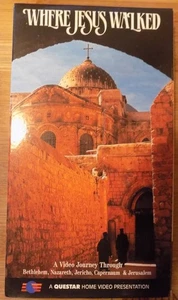 Where Jesus Walked - VHS - Picture 1 of 3