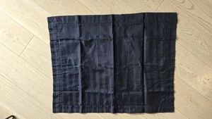 Wamsutta schwarz Damast Streifen Standard Kissenbezug 100% Baumwolle 20x26 - Bild 1 von 2