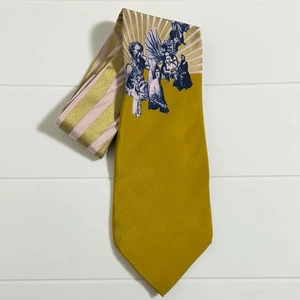 Jean Paul Gaultier Seide wunderschön Muster Krawatte Krawatten bunt klassisch #15 - Bild 1 von 7