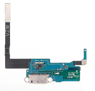 USB Charging Port Flex Cable Replacement For Samsung Galaxy Note 3 N900V Verizon - Image 1 of 4