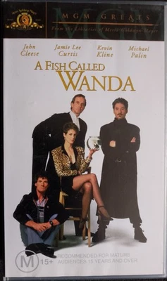 A FISH CALLED WANDA VHS PAL Video John Cleese Jamie Lee Curtis Michael Palin - Image 1 of 3