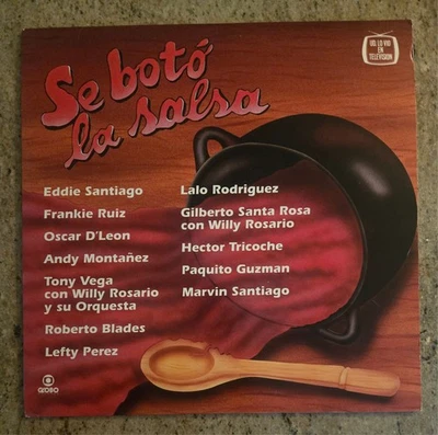 Various Compilation Se Boto La Salsa (1990) GLOBO Record VG++ Salsa - Image 1 of 4