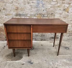 Danish Style Mid Century Retro Vintage Teak Writing Desk - Picture 1 of 11