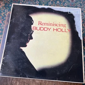 Buddy Holly 12” Vinyl Album Reminiscing Coral Label Mono LVA 9212 1963 See Pics - Picture 1 of 15
