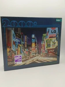 NIB Buffalo Games 2000 Piece Puzzle Times Square, New York 38 x 26, **SEALED** - Picture 1 of 4