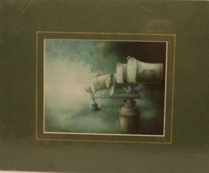 R.F.D. COUNTRY ROAD Unframed Print by C.B. Williams 5 1/2" x 4 1/4" - Picture 1 of 4