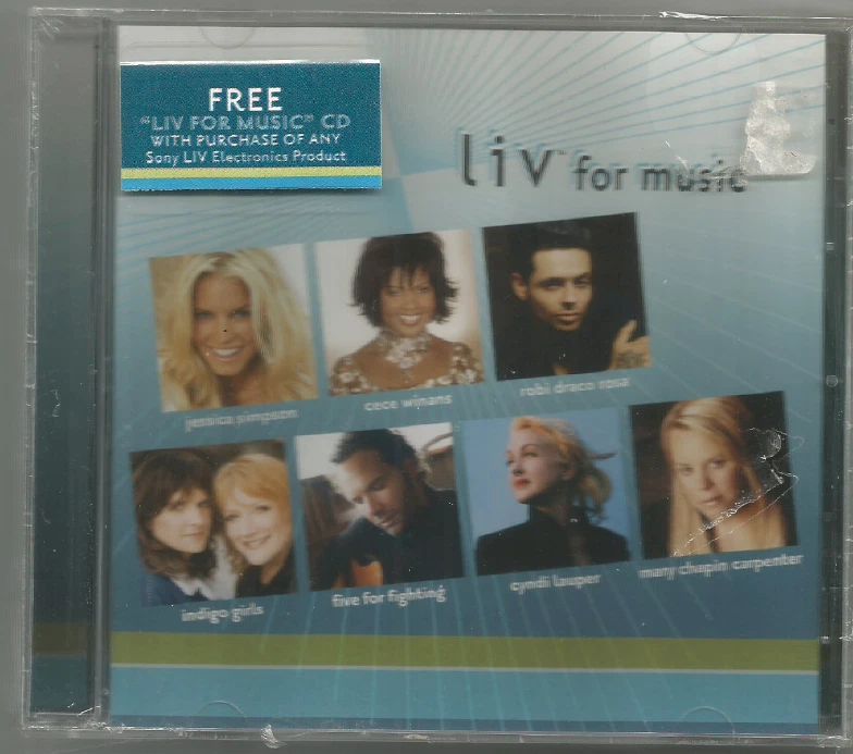 Liv for Music by Various Artists CD 2004 Sony Music) Factory Promo Only