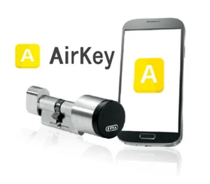 EVVA CILINDRO ELETTRONICO AIRKEY SISTEMA DI CHIUSURA ELETTRONICO - Picture 1 of 7