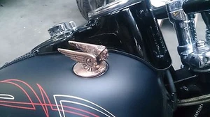 Harley Gas Tapón, Hecho a Mano, Chevy 1929 , Custom, Bobber, Chopper, Weld en , - Imagen 1 de 1