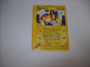 Pokemon Card - Raichu Expedition 61/165 Rare LP Free Ship & Tracked - Picture 1 of 4