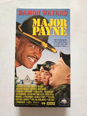 MAJOR PAYNE DAMON WAYANS VHS Tape, COMPLETE/TESTED SEE PHOTOS (VHS28) - Image 1 of 4