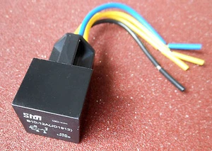 1 Kit High Quality 4 Pin Post Car Relay JD1912 DC 12V 40A & Socket - Picture 1 of 9