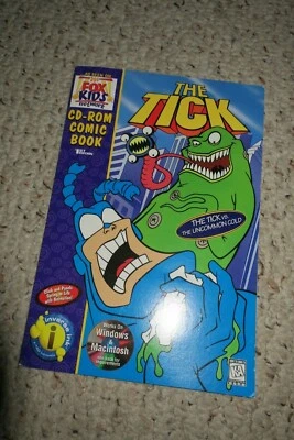 The Tick vs Uncommon Cold CD ROM For Windows Mac 1996 - Factory Sealed/New - Image 1 of 3