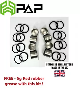Kawasaki 1997 ZZR400 N5 ZX400 Front brake SS PISTON & SEAL KIT - Picture 1 of 7
