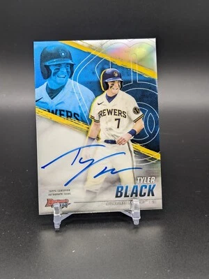 Tyler Black 2021 Bowman's Best Refractor Parallel Auto #B21-TB  - Image 1 of 2