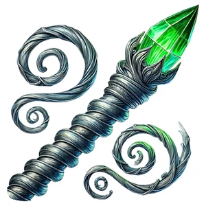 Wandtattoo Aufkleber Zauberstab Wandaufkleber 18X18cm Groß - Bild 1 von 1