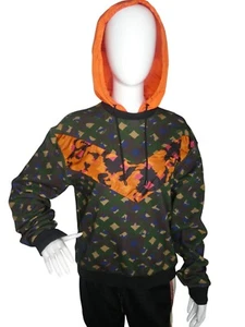 MCM Herren Hoodie grün orange Camouflage Gr. M - Bild 1 von 8