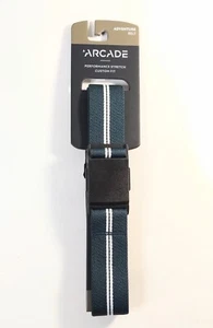 Arcade Performance Stretch Belt Color: Jalapeno / White One Size up to 40" - Picture 1 of 5