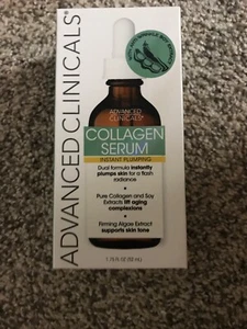 Collagen Instant Plumping Serum Fine Lines Wrinkles. 1.75 Fl Oz. Beauty - Picture 1 of 4