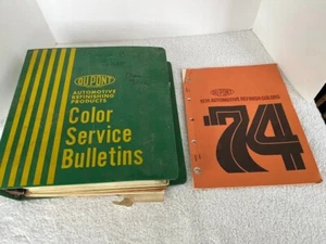 1963-1973 DUPONT DULUX PAINT COLOR CHIP BOOK DOMESTIC CARS - Picture 1 of 9