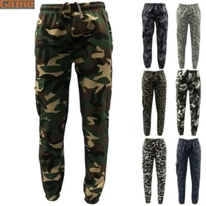 Game Mens Army ACU Digital Camouflage Jogging Bottoms Military Camo Jogger - Picture 1 of 12