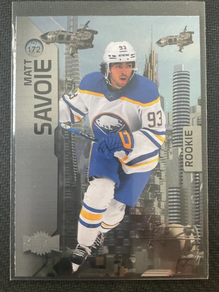 Matt Savoie 2023-24 Metal Universe Base RC Card #172 - Image 1 of 1