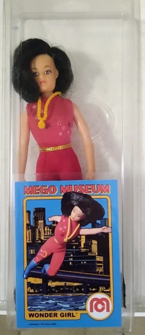 Vintage Mego Lion Rock Teen Titans Wonder Girl & Card ✨COMPLETE & ORIGINAL!✨ Cover